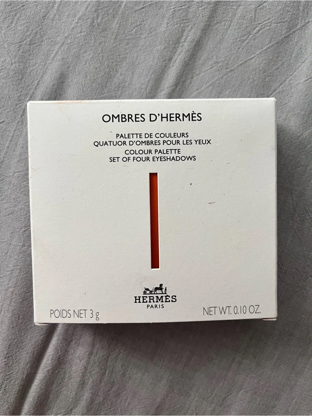Ombres d’hermès eyeshadow palette, 12 ombres optiques
